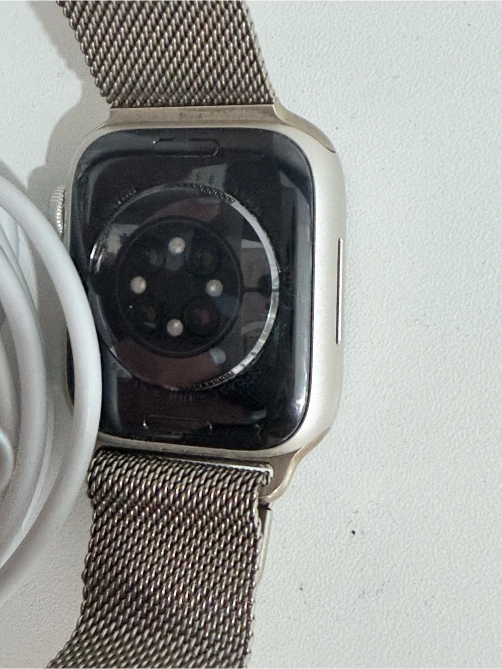 Apple Watch with Gold Aluminium Steel ceramic case